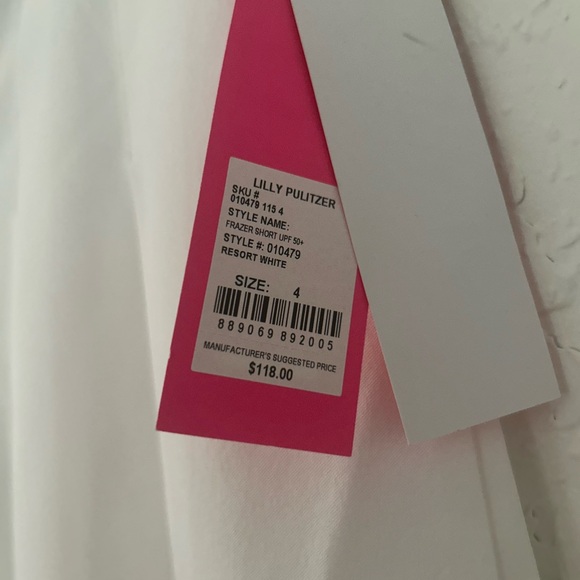 Lilly Pulitzer Luxletic Frazer Short Skort Size 4 - Picture 2 of 5